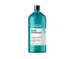 L'OREAL PROFESSIONNEL SCALP ADVANCED Anti-Oil Очищающий шампунь для волос склонных к жирности, 1500 мл