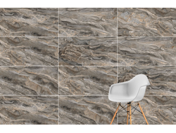 Marble Set, 60х120 см, керамогранит, Оробико Темный Греж Лаппато Ректификат R9 (9мм), K951333LPR