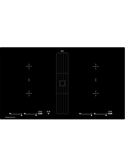 Индукционная варочная панель с вытяжкой Kuppersbusch KMI 9800.0 SR