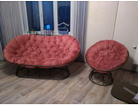 Кованый диван и кресло - Арт 07