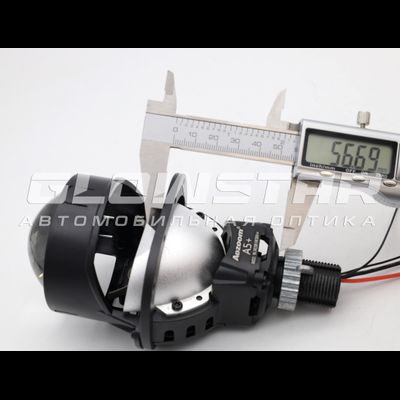 Билед модули Aozoom A5+ 2025 2.5 дюйма, 2 чипа, 5500K, 12V, 59W/52W, съемное гаечное крепление