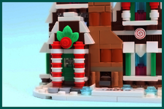 # 40337 «Пряничный Домик»–Мини / “Gingerbread House” Micro–Build (2019)