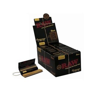 Бумажки с фильтрами RAW Black Connoiseur 1¼