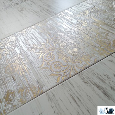 Плитка настенная Belani Папирус Декор с золотом 30 х 60 см Береза керамика