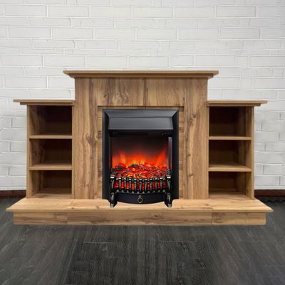 Электрокамин Лорд Премиум DW с очагом Fobos