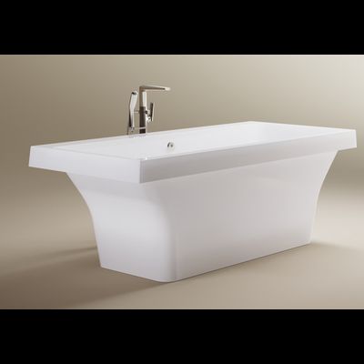 Astra-Form ванна Лотус Solid Surface 185/85 см белая матовая