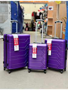 Чемодан большой Neyron ABS L фиолетовый