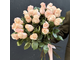 Букет из розовых роз 70 см