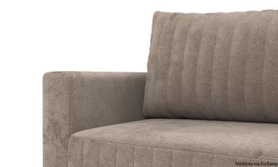 ЕвроМагнат Ф / диван - кровать (велюр тенерифе хумус)