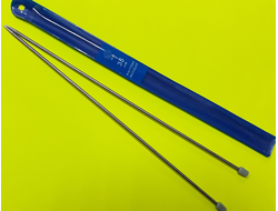 Спицы прямые 35 см  4 мм