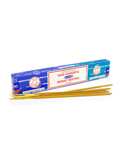 Благовония Satya Nag Champa + Money Matrix Combo 15 гр