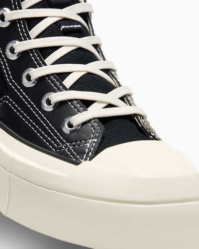 Черные кеды Converse Chuck 70 De Luxe Squared A06435C квадратный нос