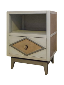 Тумба с ящиком и нишей, в стиле 50-х.