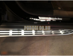 Пороги ОЕМ для Mercedes-Benz GLS-klasse I (X167) 2019-