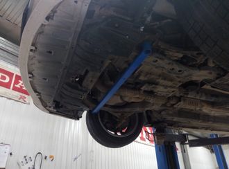Передняя нижняя распорка на Honda Accord CL7/9,CM2/3