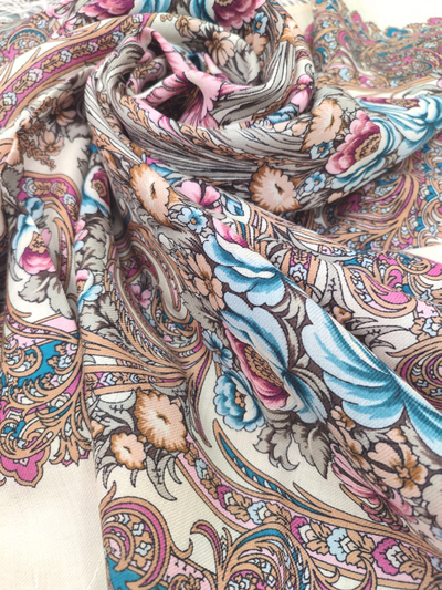 Павловопосадский платок Март 904-2