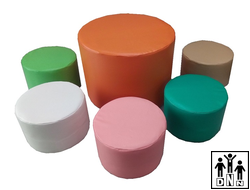 Детская игровая мебель "Веселая компания" нежные цвета