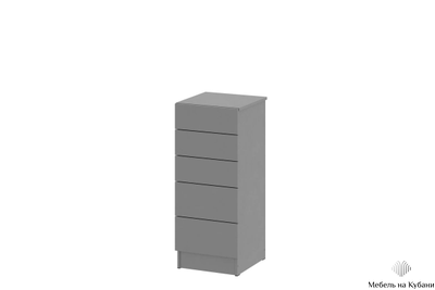 Энни КМ1 400 комод Графит