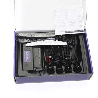Парктроник CarProfi CP-LED118 Protective D19/22мм (на 4 датчика) Black