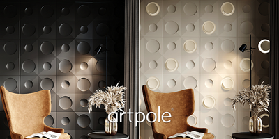 Гипсовая панель BALANCE platinum артикул M-0084pl