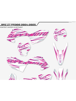 Наклейки на мотоцикл Regulmoto sport 003, MMZ , Progasi Palma, Roliz ,SYCMCC , Ular, BRZ Z7