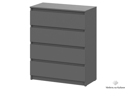 Денвер комплект мебели для спальни Графит серый