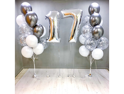 Сет из воздушных шаров "Юность"