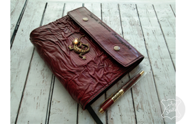 женский ежедневник - органайзер из натуральной кожи