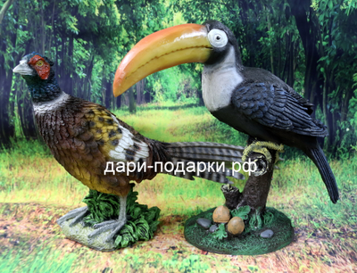 ТУКАН  37*35см  полистоун Россия 2043/012351*