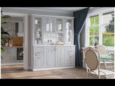 Буфеты Прованс 016 дуб канадский белый (ТЭКС)