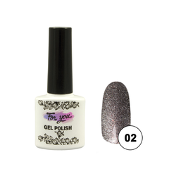 Гель-лак FOR YOU Cat's eye OPAL № 02