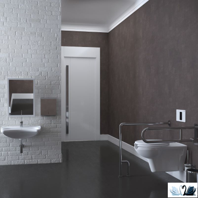 Раковина Creavit BD060-00CB00E-0000, 60 см, для людей с ограниченными возможностями