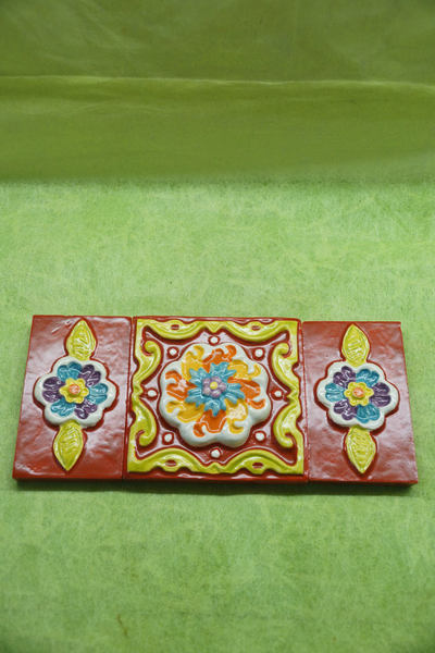 Полоска с цветком для коллекции "Древние символы"