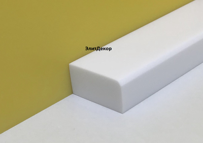 Акриловый плинтус бордюр на ванну ElitDecor- АП 013 (12х24х1800)