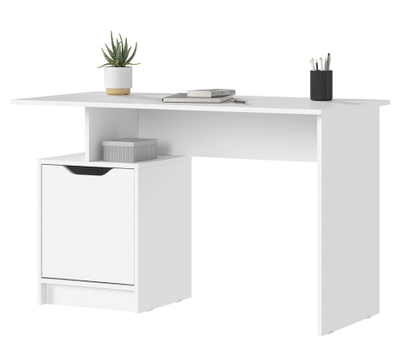 Руна СТ 01 Стол письменный Белый/Белый