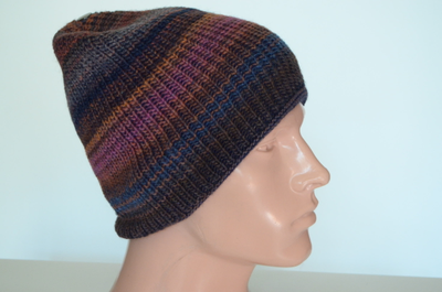 Фиолетовая мужская шапка Vizio италия