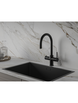 Система мгновенного кипячения воды 4в1 AQUAHOT MILAN BM (черный матовый)