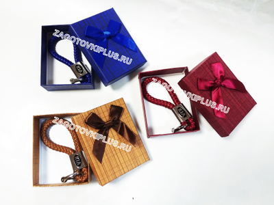 Подарочная коробочка для брелоков "Королевский синий"