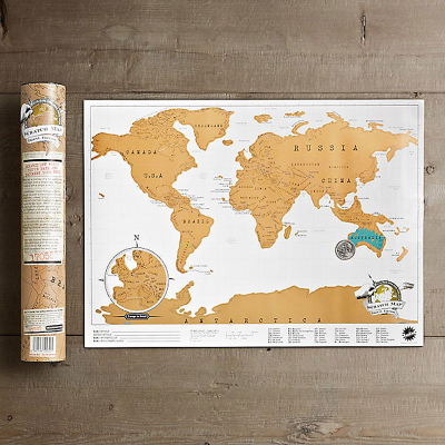 Скретч Карта мира