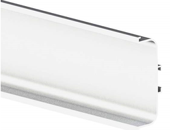 SALE Профиль С-образный БЕЛЫЙ ГОЛА L=4200мм ,  для нижних баз FIRMAX