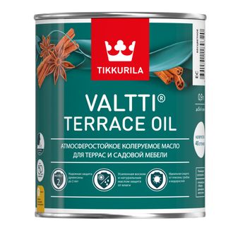 TIKKURILA VALTTI TERRACE OIL 0,9л (от 71 РУБ/КВ.М. в 1 СЛОЙ)