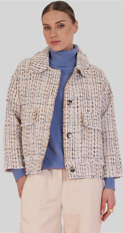 Жакет-бомбер "букле"