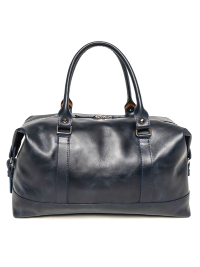 Кожаная дорожная сумка Ravenna Premium blue (арт. 4047-19)