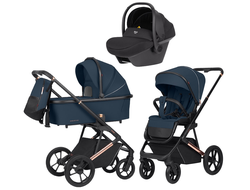 Коляска 3в1 Carrello Sigma Navy Blue 2023 (Nova)