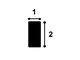 Молдинг SX194 SQUARE - 2*1*200см