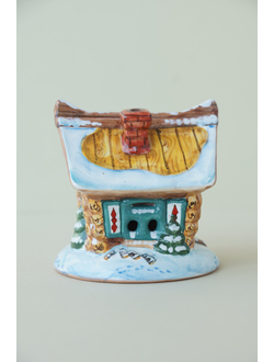 Деревенский домик (подсвечник)