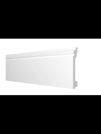 Плинтус напольный Декор-Дизайн DD701 (100x16x2000) ударопрочный, под покраску