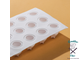 Форма силиконовая для муссовых десертов и выпечки KONFINETTA «Клубника», 29×17×4 см, 15 ячеек, цвет белый