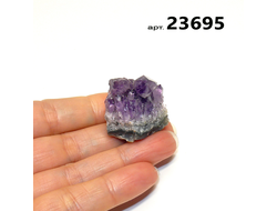 Аметист натуральный (друза) Бразилия арт.23695: 16,3г - 28*23*27мм