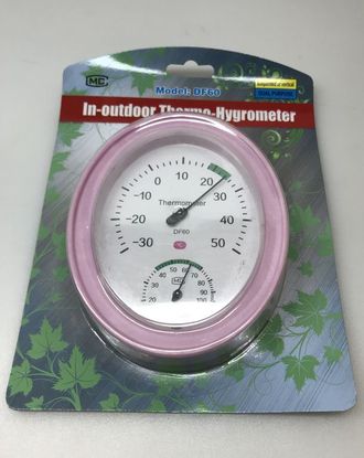 Термометр-гигрометр DF60, диапазоны: от -30 до 50 градусов, от 20%RH до 100%RH